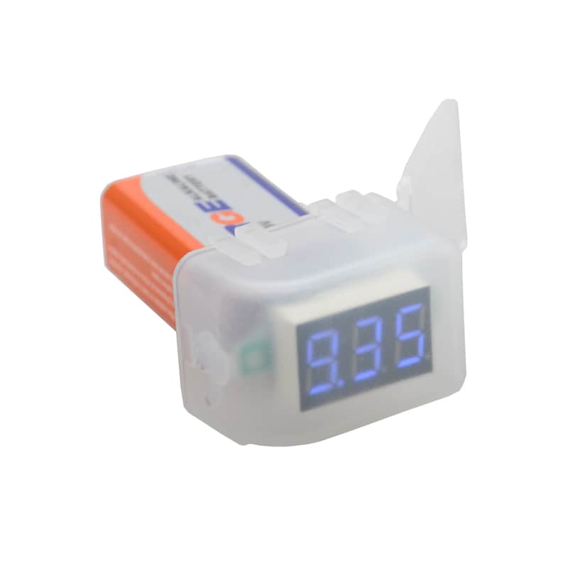 GEBIBB 9V Battery Tester for Guitar Player Check Guitar Pedal Battery Level image 1