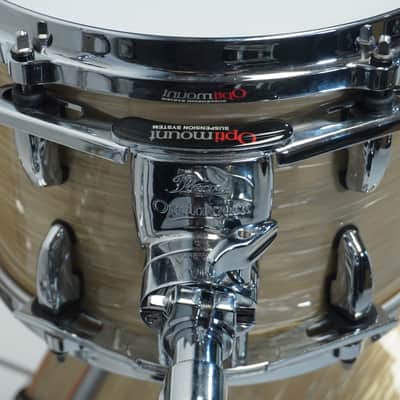 Pearl Masters MMG 4-PC 20",10",12",14"ft Platinum Gold Oyster drum kit image 7