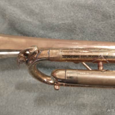Harry Pedler & Sons American Triumph Trumpet 1950's for parts/repair image 16