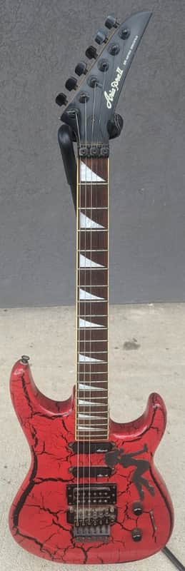 Very Cool Vintage Aria Pro II XR-Series Red Crackle Electric