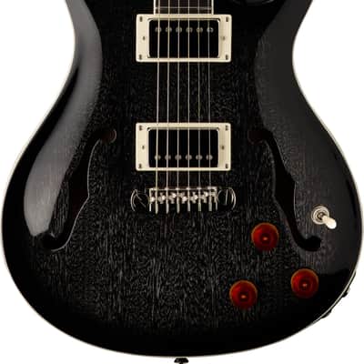 PRS SE Hollowbody Standard Piezo - Dog Hair Smokeburst image 1