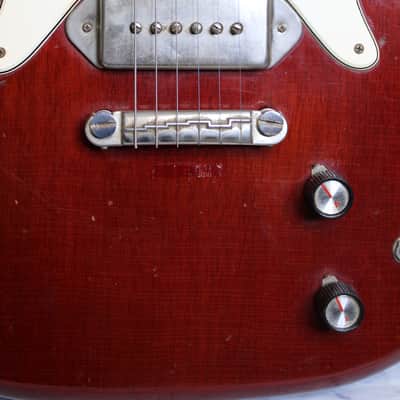 👀 1965 Gibson Epiphone Coronet - Cherry   w/ OHSC image 6