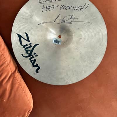 SIGNED BY AARON SPEARS!! Zildjian Avedis Crash cymbal image 3