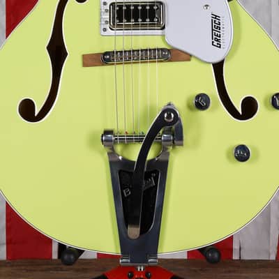 Gretsch G5420T Electromatic Classic Hollow Body Single-Cut with Bigsby - Two-Tone Anniversary Green image 2