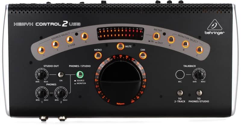 Behringer CONTROL2USB High-end Studio Control with VCA Control and USB Audio Interface (CONTROL2USBd1) image 1