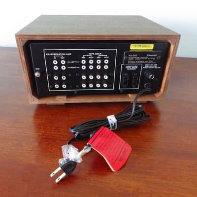 Vintage Sansui RA-500 reverberation amp New In Box 1970s lighting effects reverb amplifier image 4