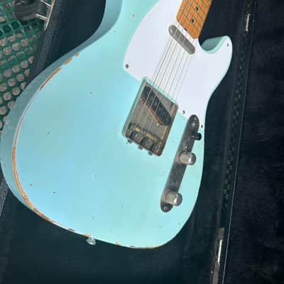LsL Instruments T-Bone Telecaster Relic 2010 - Seafoam Green image 6