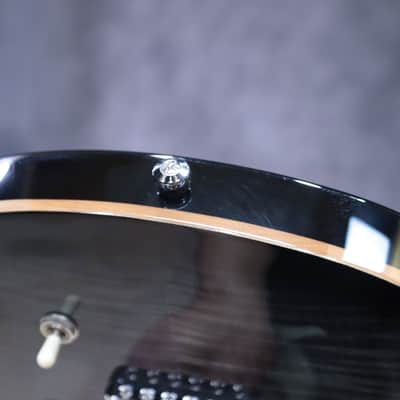 PRS SE 277 Baritone 27.7" Scale Charcoal Burst Electric Guitar w/Bag #H066569 image 14