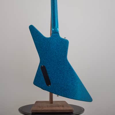 2024 Epiphone Glam Series Explorer - in Brunswick Blue Sparkle image 13