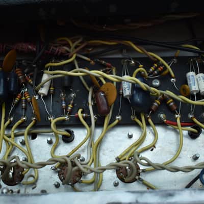 1972 Fender Twin Reverb 2x12" Combo Amplifier Silverface image 11