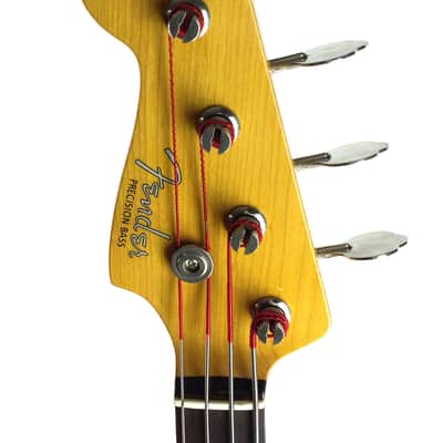 Fender Precision Bass, ’62 LEFT HAND, Capri Orange, 1999, Rare image 6