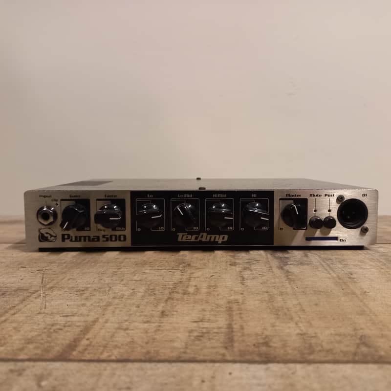 TecAmp Puma 500 lightweight bass head amp | Reverb Norway
