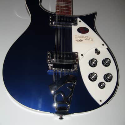 Rickenbacker 620/12 Midnight Blue Deluxe, 12 String, 21 fret, 2 pickups, wired for stereo 620/12 MID image 5