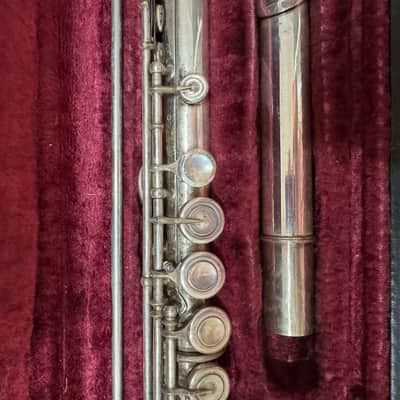 Argonaut Vintage Italian Flute 1960 - Silver Plated image 3