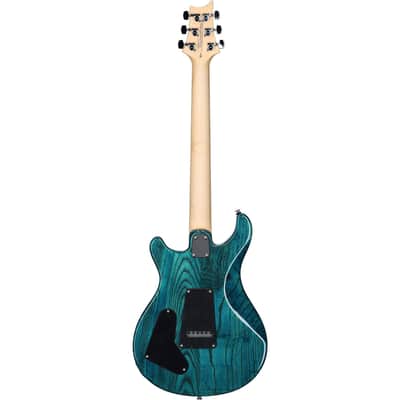 PRS Paul Reed Smith SE Swamp Ash Special Electric Guitar, Iris Blue image 3