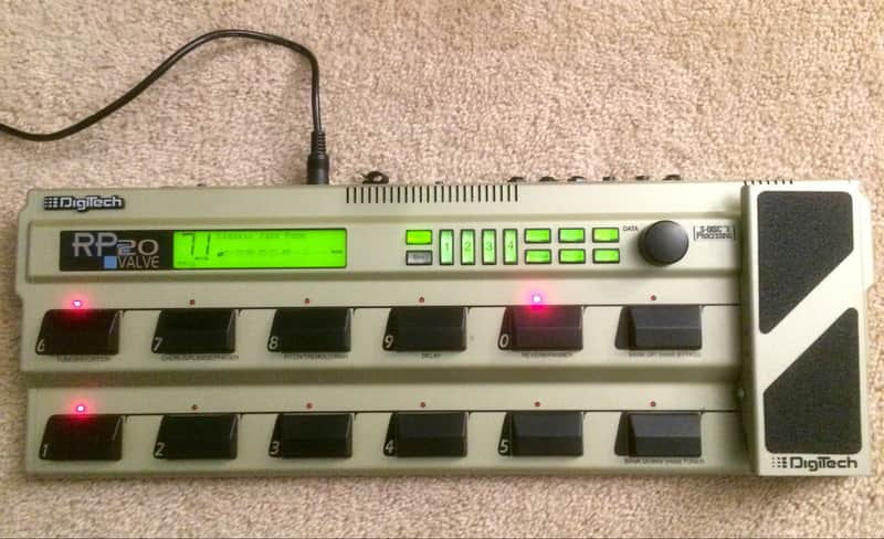 DigiTech RP-20 Valve 1998 Gold | Reverb