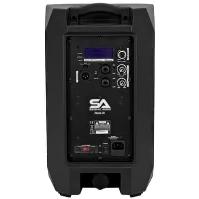 Riot-8 - Powered 8" 500 Watt PA /DJ Speaker with Bluetooth, Onboard DSP, Built in Mixer & Class D Amplifier image 4