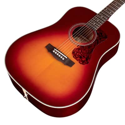 Guild D-140 Cherry Burst - Acoustic Steel String, Dreadnought - New for 2023 image 5