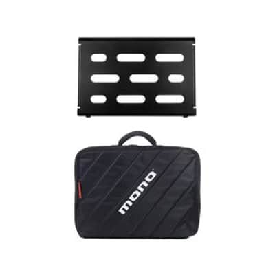 MONO PEDALBOARD SMALL BLACK + CLUB 2.0 ACCESSORY CASE -PB-S-BLK-BDL *Free Shipping in the USA* image 1