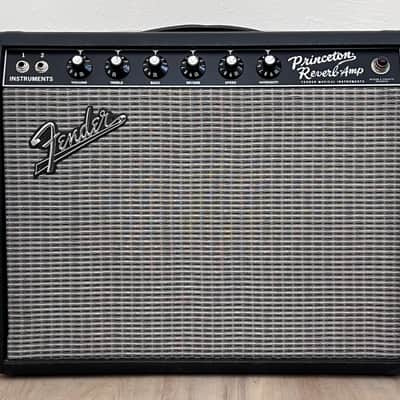 Fender '65 Princeton Reverb Reissue 12-Watt 1x10" Guitar Combo 2008 - Present - Black image 1