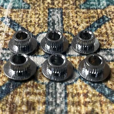 1970s Univox Vintage Guitar Tuner Ferrules (6) Greco Matsumoku MIJ part! P362 image 2