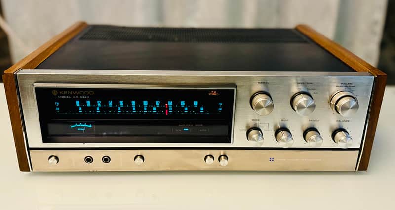 Vintage Kenwood KR 5340 Two Four Channel Stereo AM/FM receiver