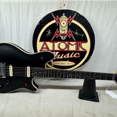 EVH Eddie Van Halen Wolfgang Signature Guitar with Case 2022 - Stealth Black image 3
