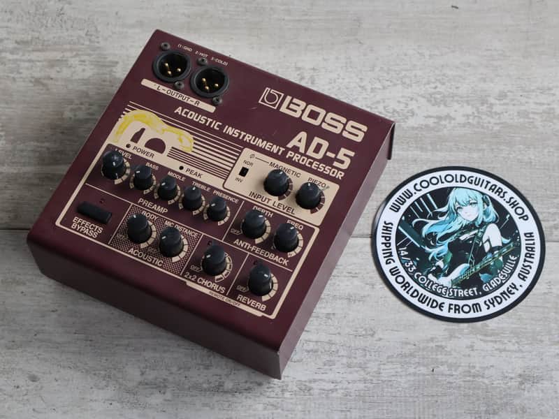 Boss AD-5 Acoustic Instrument Processor | Reverb Australia