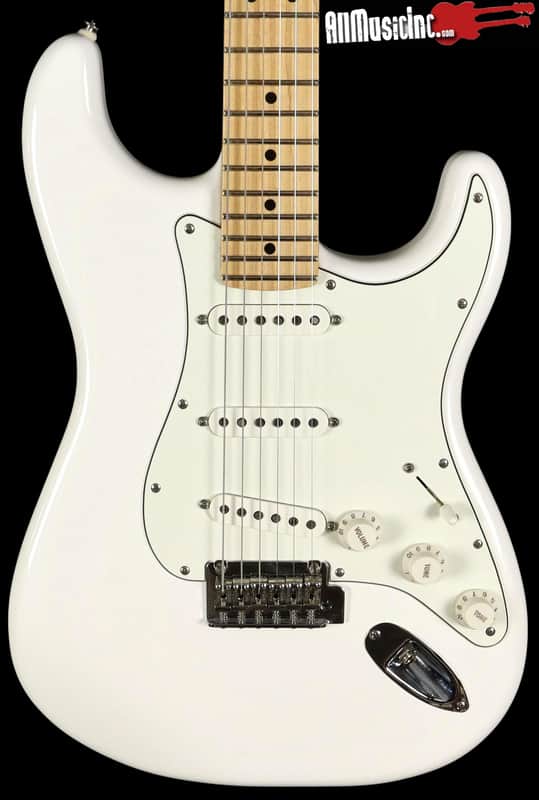 Fender Player Stratocaster Electric Guitar Polar White