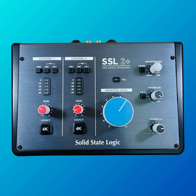 Solid State Logic SSL 2+ USB Audio Interface image 1