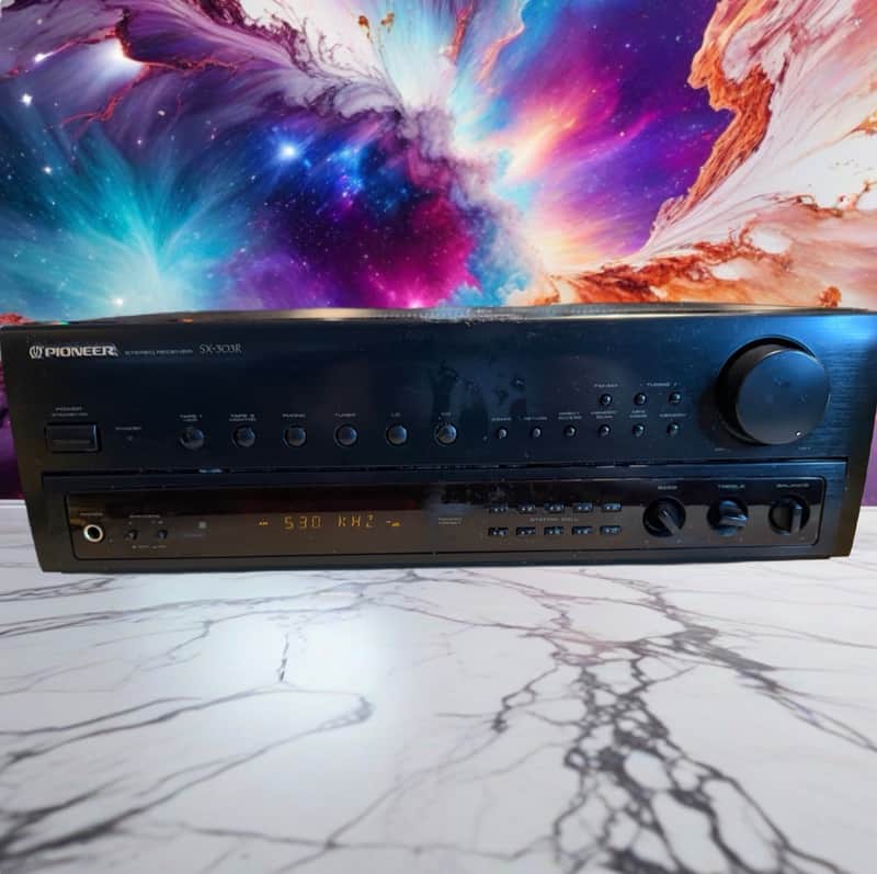 Pioneer SX-303R AM FM Stereo Receiver - TESTED & CLEANED NICE SOUND🎶🔥 image 1
