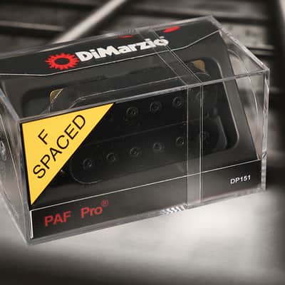 DiMarzio DP151FBK PAF Pro F-Spaced Humbucker - Black