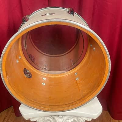 1975 Slingerland Sound King 9x13 Concert Tom Classic White Cordova Leatherette Wrap 13x9 image 8