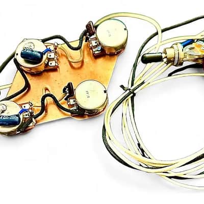 Gibson Firebird Wiring Harness 500k No Load Tone pots Pro Tones image 2