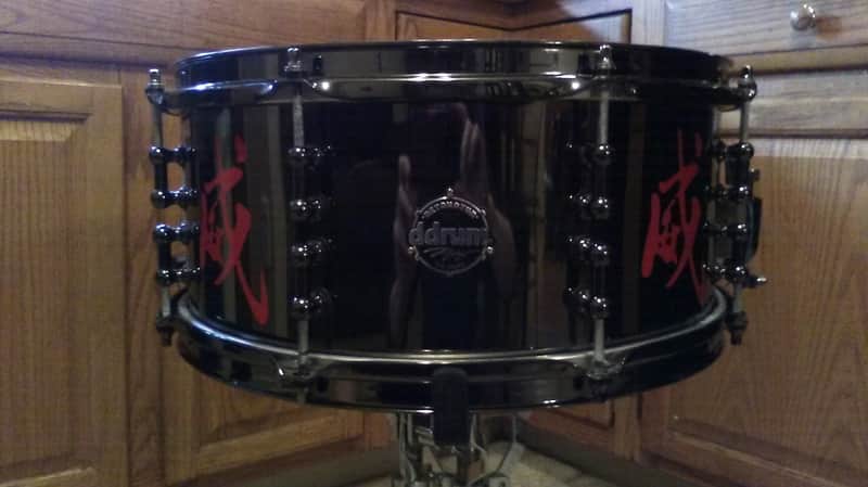 ddrum  Detonator Tim Yeung Signature 14x6.5" Snare Drum - Signed image 1