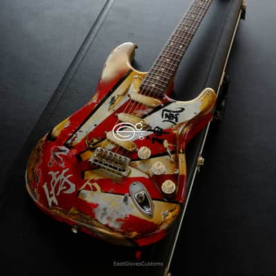 Fender Stratocaster Kamikaze Series 2nd Edition by EGC Aged heavy Relic image 25