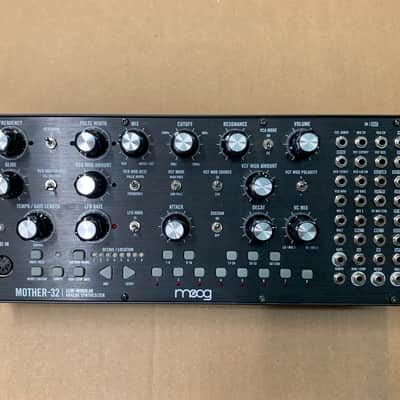 Moog Mother-32 Tabletop / Eurorack Semi-Modular Synthesizer 2015 - Present - Black image 1