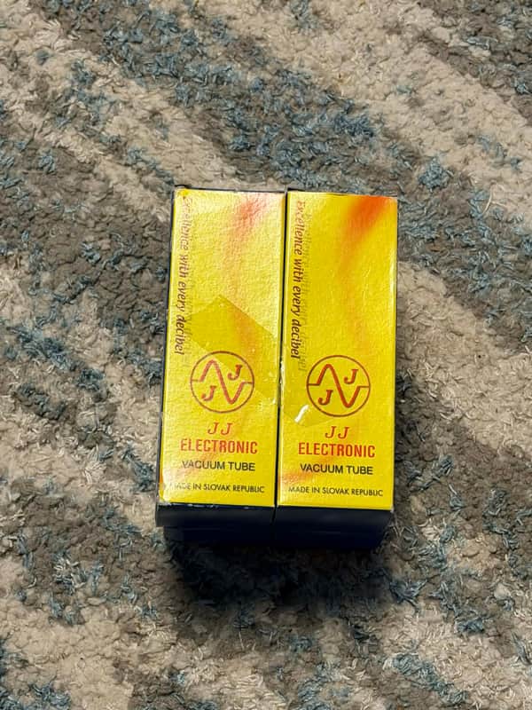 (SET OF 4) JJ Electronic 6CA7 Power tubes image 1