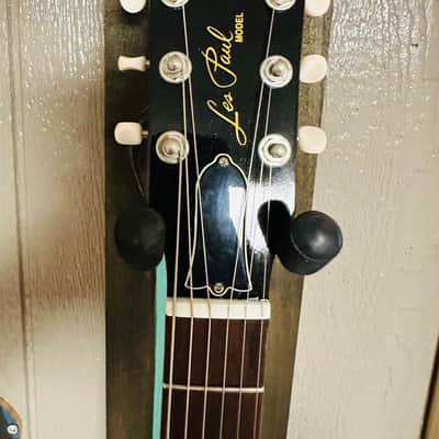 Gibson Les paul jr 2011 - Mercedes blue metallic image 3