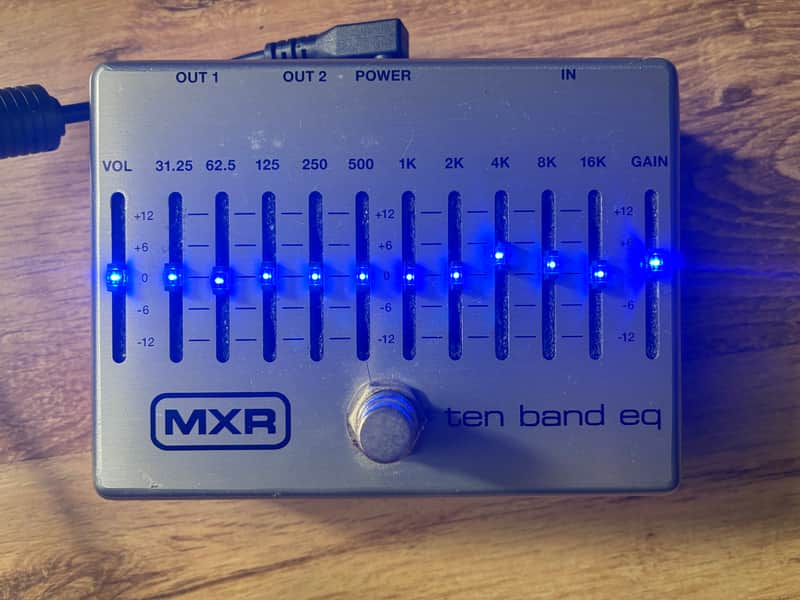 MXR M108S Ten Band EQ 2016 - Present - Silver image 1