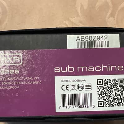 MXR M225 Sub Machine Fuzz BRAND NEW IN THE BOX - Purple image 8