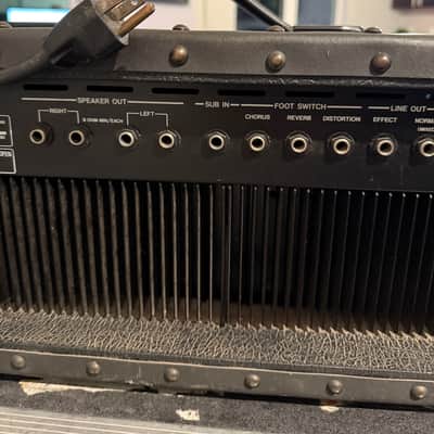 Roland JC-120H Jazz Chorus 120-Watt Guitar Head 1984 - 1990 - Black image 7