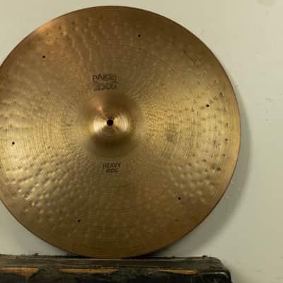 Vintage Paiste 20" Black Label 2002 Heavy Ride Cymbal 2612g image 1