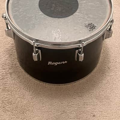 Vintage Rogers 14” x 10” Concert Tom 1972 Swivomatic Black Script Logo image 1