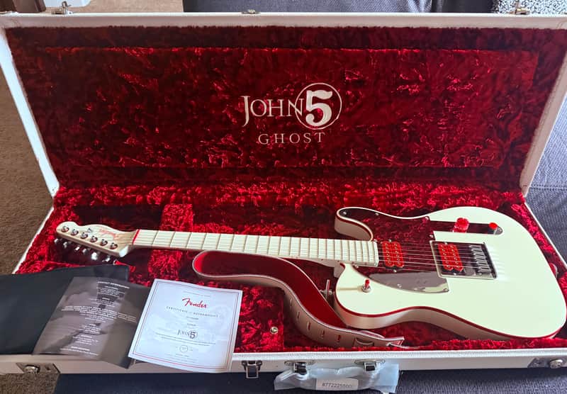 Fender John 5 Ghost Telecaster - Mint/unplayed
