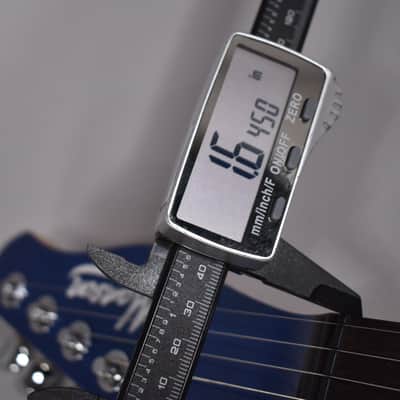 2024 Manson M-Series MB-1 Sustainer Gloss Bluebell Finish W/MONO Bag image 16