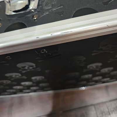 Coffin Case DL125SK Dark Line Series Skull-Embossed Coffin Flight Case 2000 - Black image 13