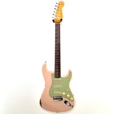 Fender Custom Shop Late '62 Stratocaster Relic/ Closet Classic - Faded Shell Pink image 3