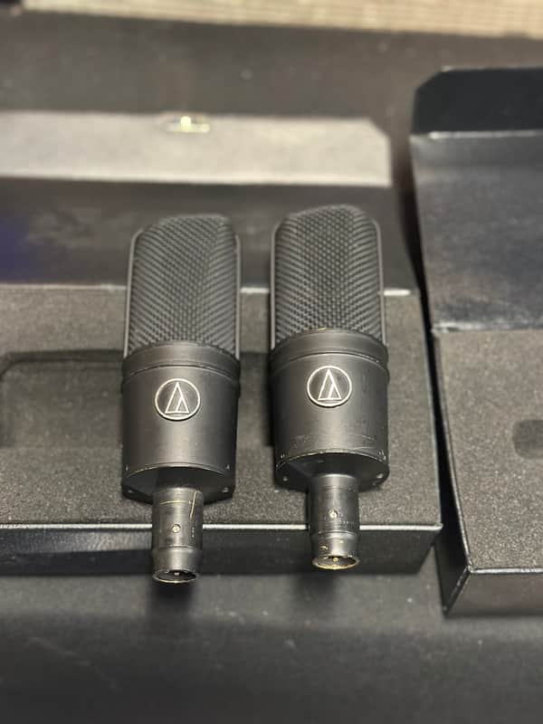 Audio-Technica AT4033a Cardioid Condenser Mic -PAIR- image 1