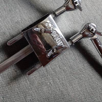 Sonor Vintage 1980s Double Tom Holder / Mount - 19mm (3/4") Down Tube - Made in Germany image 8